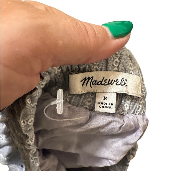 Madewell Gray Tiered Maxi Skirt Casual - Picture 5 of 6